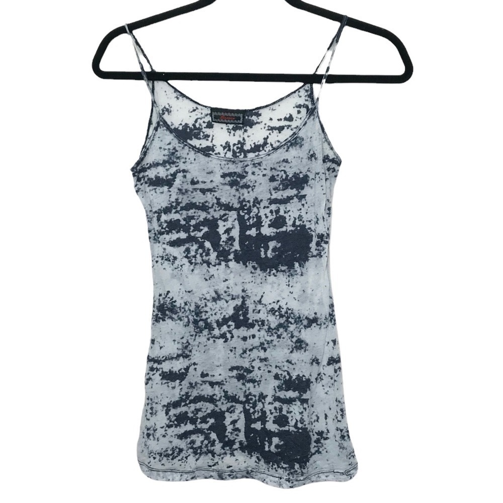 Licorice Blue Gray Tank Top Cami